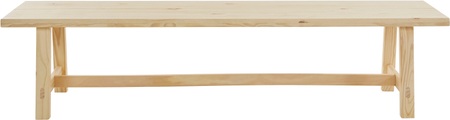 Timbers Essbank »Gainesville«, (1 St.), Sitzfläche und Gestell aus massives Kiefer, in verschiedenen Farbvarianten und Grössen erhältlich, Sitzhöhe 46 cm