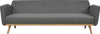 mutoni casual, Schlafsofa Struktur 212x85 grau