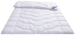 Beco Kunstfaserbettdecke »Sanalux Protect«, 4-Jahreszeiten, Füllung Polyester, Bezug Baumwolle oder Polyester, (1 St.), Bettdecke in 135x200, 155x220, 200x200 cm, Sommer oder Winter