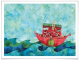Wall-Art Poster »Märchen Wandbilder Die Arche Noah«, Geschichten & Märchen, (1 St.), Poster, Wandbild, Bild, Wandposter