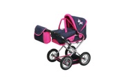 Knorrtoys, knorr® toys Puppenwagen Ruby - Uma das Einhorn, blau - bunt