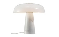Tischleuchte, Nordlux DFTP, »Glossy E27, Weiss«