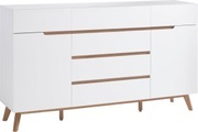 Mca Furniture - Sideboard - Weiss und Braun