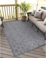 Carpet City Teppich »Santorini«, rechteckig, 5 mm Höhe, 3D-Effekt, für Wohnzimmer, Flur, Küche, Wintergarten, Balkon, Wetterfest & UV-beständig