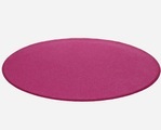 Living Line Teppich »Shiny«, rund, 7 mm Höhe, Velours mit Glanzgarn, ideal im Wohnzimmer & Schlafzimmer