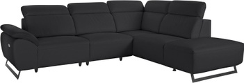 COTTA Ecksofa, inklusive Kopfteilverstellung, wahlweise mit elektrischen Relaxfunktionen