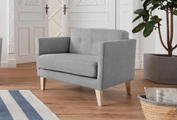 andas Sessel »Raadal«, in geradliniger skandinavischer Optik, mit Knopfheftung, Design by Morten Georgsen