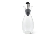 Cole & Mason H103029 - Öl- und Essig Ausgießer (Edelstahl/Schwarz/Transparent)