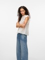 Vero Moda Blusenshirt »VMTRINE SL LACE TOP WVN NOOS«