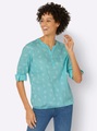 CLASSIC INSPIRATIONEN, Classic Inspirationen Bluse mit Ornamenten bedruckt