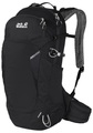 Jack Wolfskin Hinterlüfteter Wanderrucksack Crosstrail 22 Backlength one size schwarz black