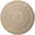 Paco Home Teppich »Malmedy 490«, rund, 4 mm Höhe, Flachgewebe, melierte Sisal-Optik, In- und Outdoor geeignet, Wohnzimmer