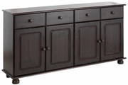 HOME AFFAIRE, Home affaire Sideboard »Mette«, aus schönem massivem Kiefernholz, in weiteren Farbvarianten, Breite 156 cm