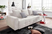 COLLECTION AB Schlafsofa, mit Bettfunktion und Bettkasten, inkl. losen Rücken- und Zierkissen, frei im Raum stellbar