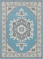 DELAVITA Teppich »Nef«, rechteckig, 8 mm Höhe, Kurzflor, Vintage Design, Orient Optik, Wohnzimmer, Schlafzimmer, Arbeitszimmer, Robust, Pflegeleicht, Gekettelt