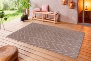 my home Teppich »Mailin«, rechteckig, 3 mm Höhe, In-und Outdoor geeignet, Wohnzimmer, Balkon, Terrasse, Garten, Strapazierfähig und pflegeleicht, Flachgewebe