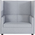 DOMO collection 2-Sitzer »Kea«, mit praktischem Sichtschutz, Breite 132 cm