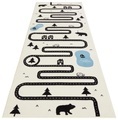 HANSE Home Teppich »Trail«, rechteckig, 0,9 mm Höhe, Weicher Flor, Schaldämmende Spielunterlage, Kinderzimmer, Strassen Design, Kurzflor, Robust, pflegeleicht