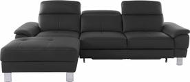 exxpo - sofa fashion Ecksofa, inkl. Kopf- bzw. Rückenverstellung, wahlweise mit Bettfunktion und Bettkasten