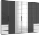 Fresh To Go Kleiderschrank »Level«, mit Glastüren