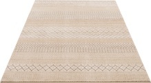 Timbers Teppich »Wisconsin«, rechteckig, 22 mm Höhe, Boho Look, Berber-Optik, Rauten-Design, Wohnzimmer