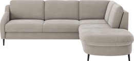 sit&more Ecksofa »Soul L-Form«, wahlweise mit Bettfunktion und Bettkasten oder Schubkasten