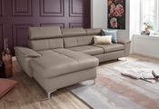 exxpo - sofa fashion Ecksofa, wahlweise mit Bettfunktion