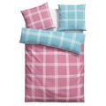 my home Wendebettwäsche »Karo«, (2 tlg.), Bettwäsche in Karo-Design, sportliche Bettwäsche, Kinder & Erwachsene