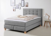 Home affaire Boxspringbett »Moulay«, inkl. Topper, in 3 Härtegraden, TFK auch in Härtegrad 4
