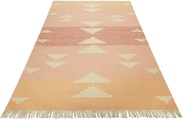 Green Looop Teppich »Soleil GL-82106«, rechteckig, 5 mm Höhe, handgewebter Naturfaserteppich aus Wolle, ideal im Wohnzimmer und Schlafzimmer