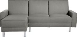 Max Winzer® Schlafsofa »Just Fresh«, Schlafsofa mit Recamiere, mit Rückenverstellung