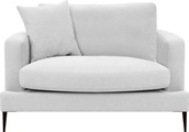 Leonique Sessel »Cozy«, mit Metallbeinen und Zierkissen