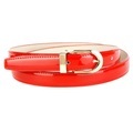 Anthoni Crown 2, 0 cm breiter eleganter Lackledergürtel