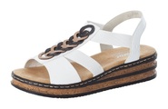 Rieker Sandalette, mit weich gepolsterter Innensohle