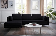 Alte Gerberei Ecksofa »Marinus«, mit schmalen Lehnen, inklusive Rückenkissen & Armlehnkissen