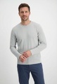 BOSS ORANGE - T-Shirt, langarm, für Herren, Silber, Größe L