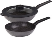 STONELINE Pfannen-Set »Smell Well«, Aluminium, (Set, 4 tlg.), Induktion