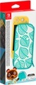 Nintendo Switch Lite (Animal Crossing: New Horizons Edition) - Tasche + Schutzfolie (Weiss/Blau/Grün)