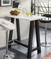 Bartisch, Gestell in A-Form (Breite 120 oder 140 cm)