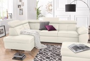 exxpo - sofa fashion Ecksofa, wahlweise mit Bettfunktion und Bettklasten