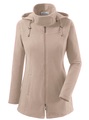 Casual Looks Fleece-Jacke mit Kordelstopper