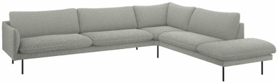 andas Ecksofa »Mavis«, mit Ottomane und losen Sitz- und Rückenkissen, skandinavischer Stil