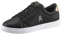 Tommy Hilfiger Plateausneaker »ESSENTIAL TH GOLD SNEAKER«, mit seitlichem TH-Logo