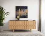 Woodman, Woodman Kommode, Holzfurnier aus Eiche, Skandinavisches Design