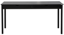 my home Schreibtisch »Gava«, (1 St.), Schreibtisch aus schönem massivem Kiefernholz, mit 2 Schubladen und eingefräste Griffmulden, in verschiedenen Farbvarianten enthältlich, Höhe 80 cm