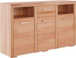 Woltra, Woltra Sideboard »Falco«, Fronten in Massivholz