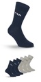 Fila Businesssocken, (6er Pack), mit eingestrickem Logo
