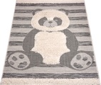 Zala Living Kinderteppich »Teddy Bear Charles«, rechteckig, 35 mm Höhe, Tiermotiv, Kurzflor, Hoch-Tief Struktur, Kinderzimmer, Strapazierfähig, Pflegeleicht, Robust, Panda