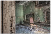 Artland Wandbild »Lost Place - einsamer Stuhl«