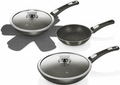 Genius Diamant Edition Pfannen-Set, 7 Teile, Induktion